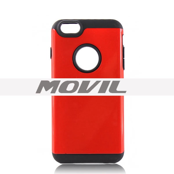 NP-2440 2 en 1 tpu    pc funda para Apple  iPhone 6 plus-10